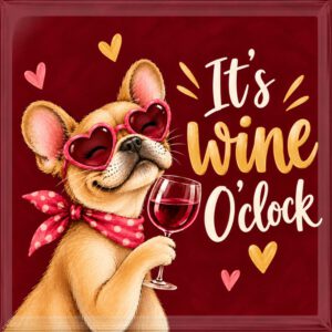 It's wine o'clock