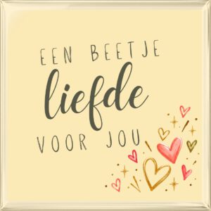 Een beetje liefde voor jou