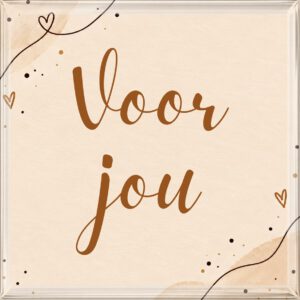 Voor jou