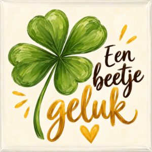 Een beetje geluk