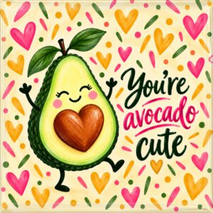 You're avocado cute