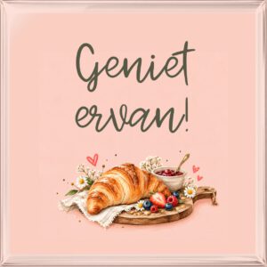 Geniet ervan!