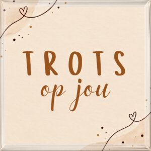 Trots op jou